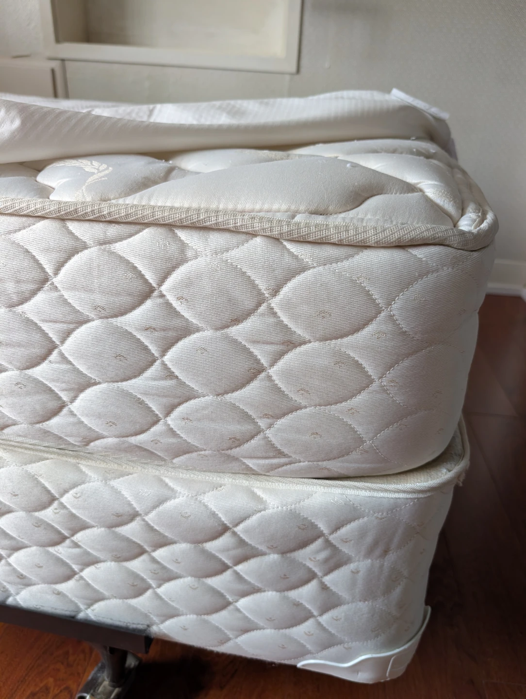 Twin Mattress with Box Spring and Frame - photo 2