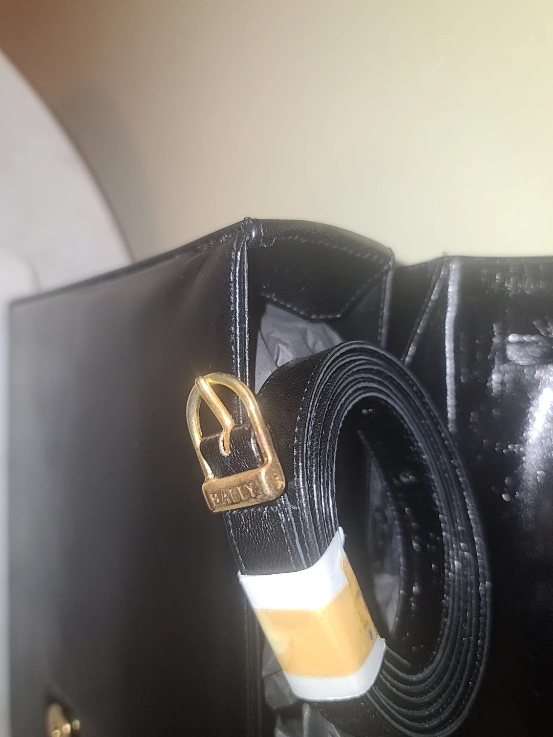 Bally Black Leather Clutch/Shoulder Bag - photo 4