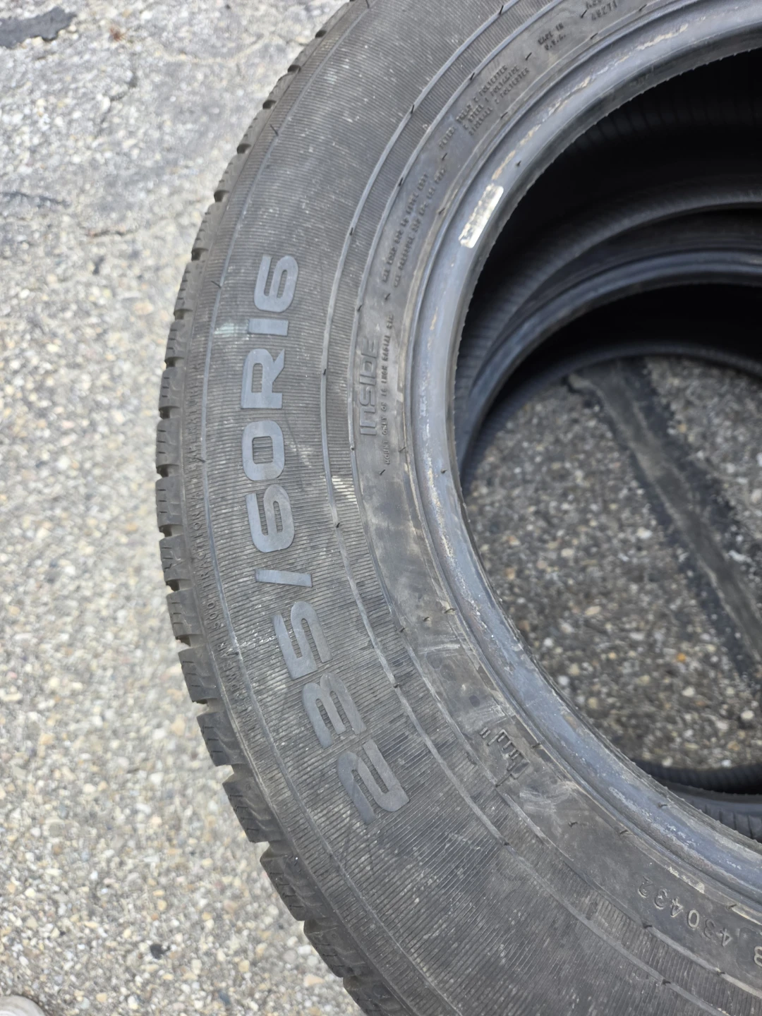 3 Tire 235/60R16 Nokian WR G4 All Weather - photo 5