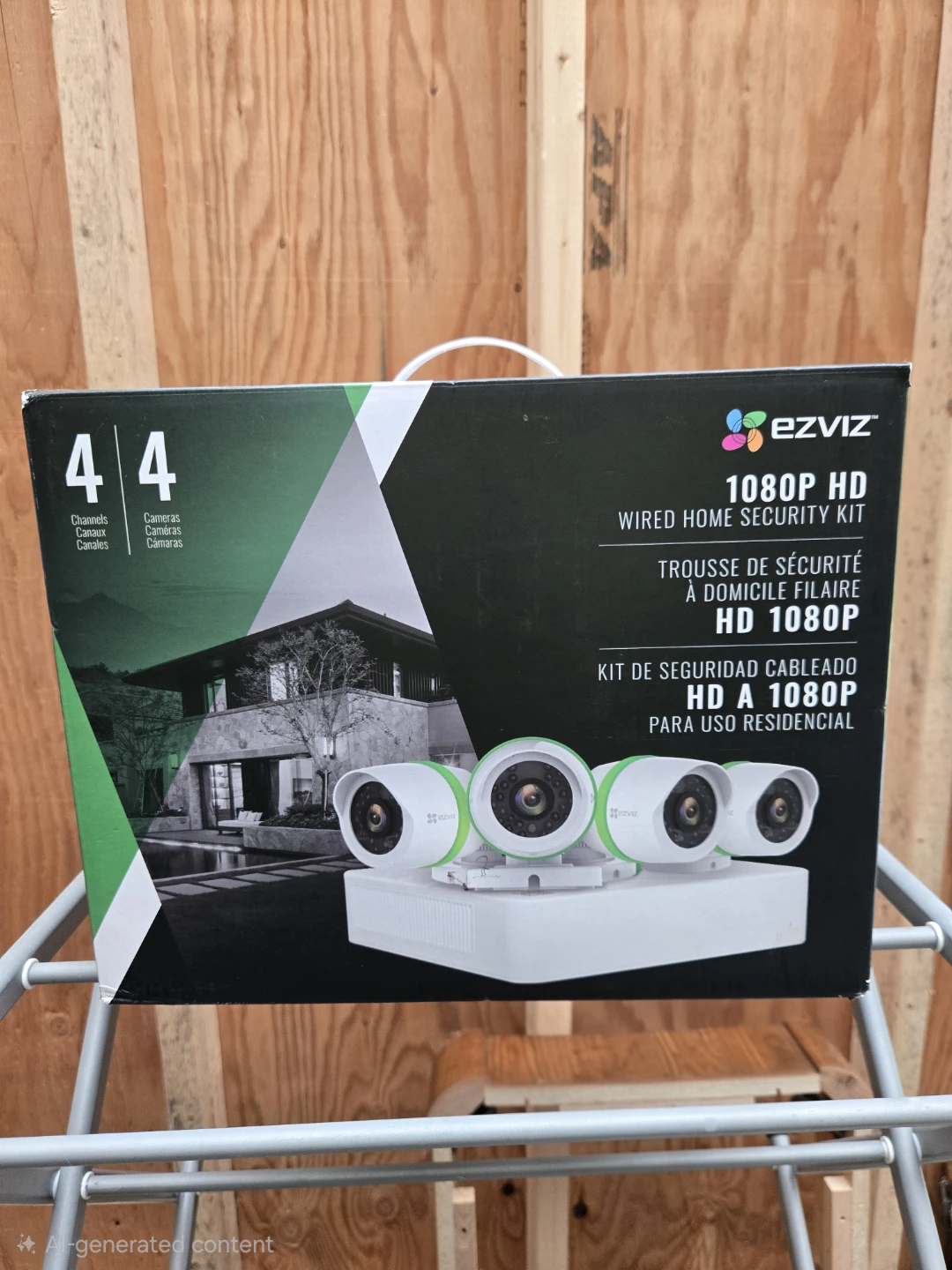 EZVIZ 1080P HD Wired Home Security Kit
