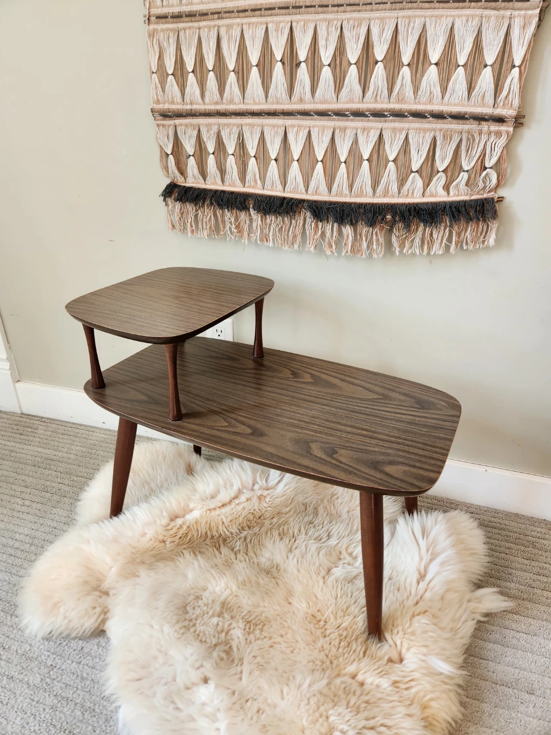 Two-Tiered 1960s  End Table, MID CENTURY MARVELOUS - photo 4