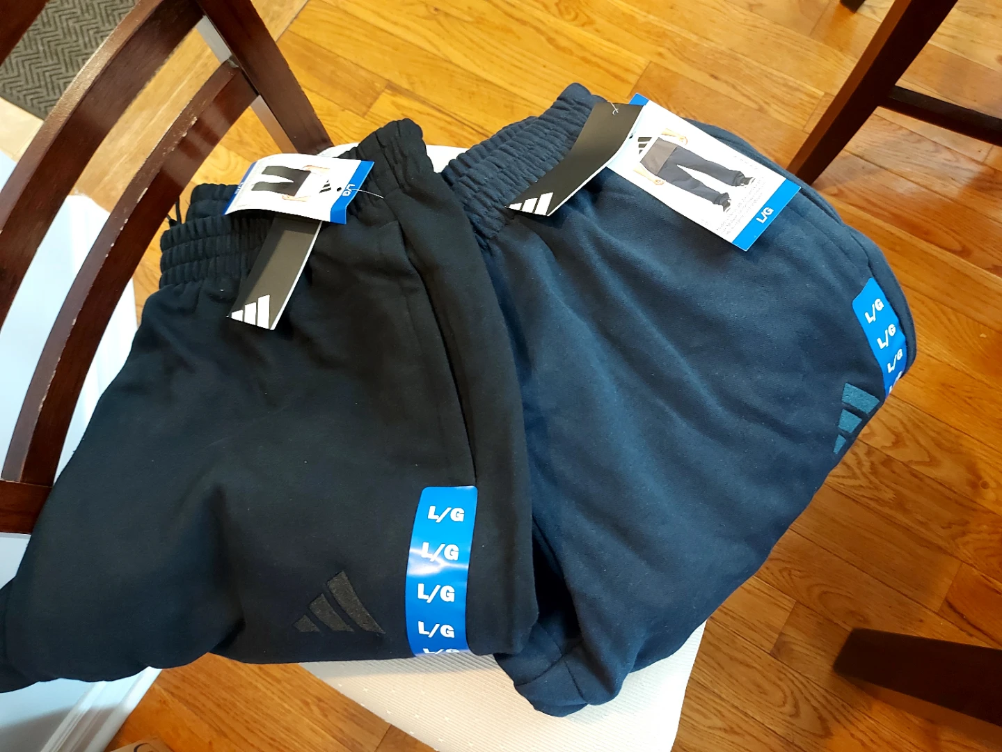 Adidas Sweatpants (2 Pairs) - Size L/G