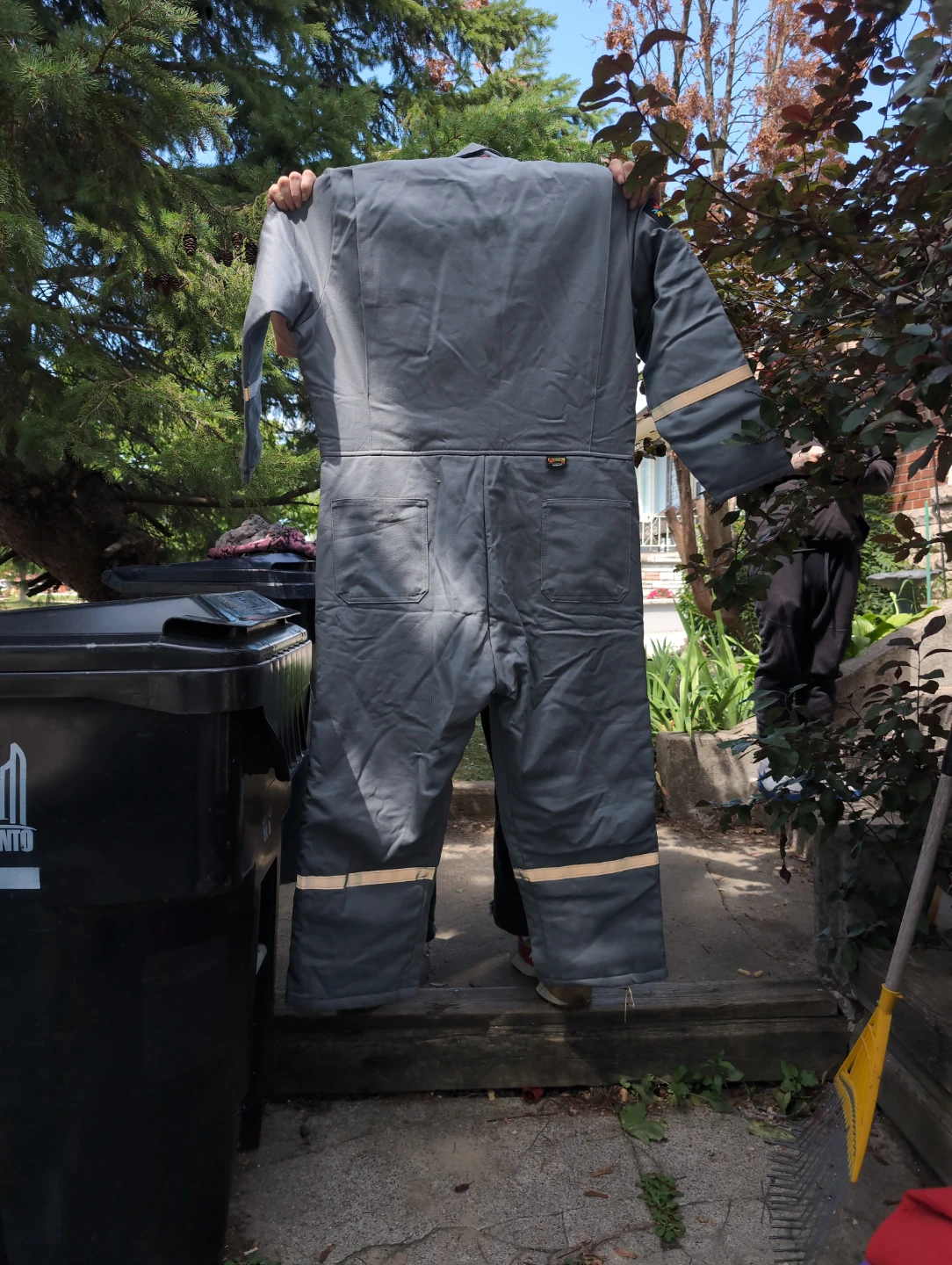 Grey Dickies Work Coveralls - photo 2