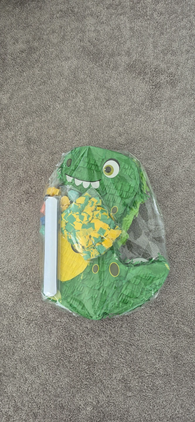 NEW Dinosaur Piñata Party Favor Set - photo 2