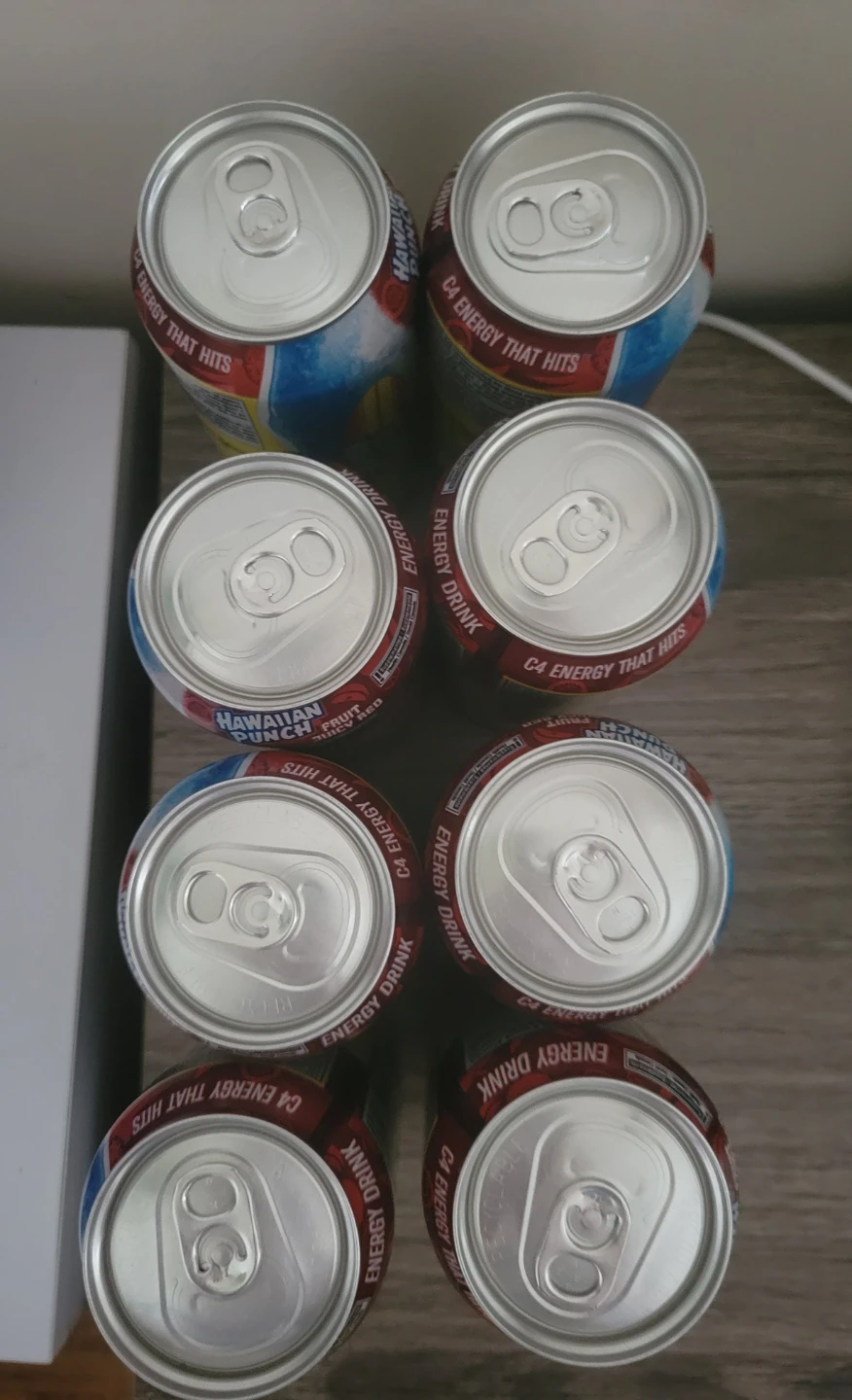 C4 Energy Drink Hawaiian Punch Juicy Red - 8 Cans - photo 2