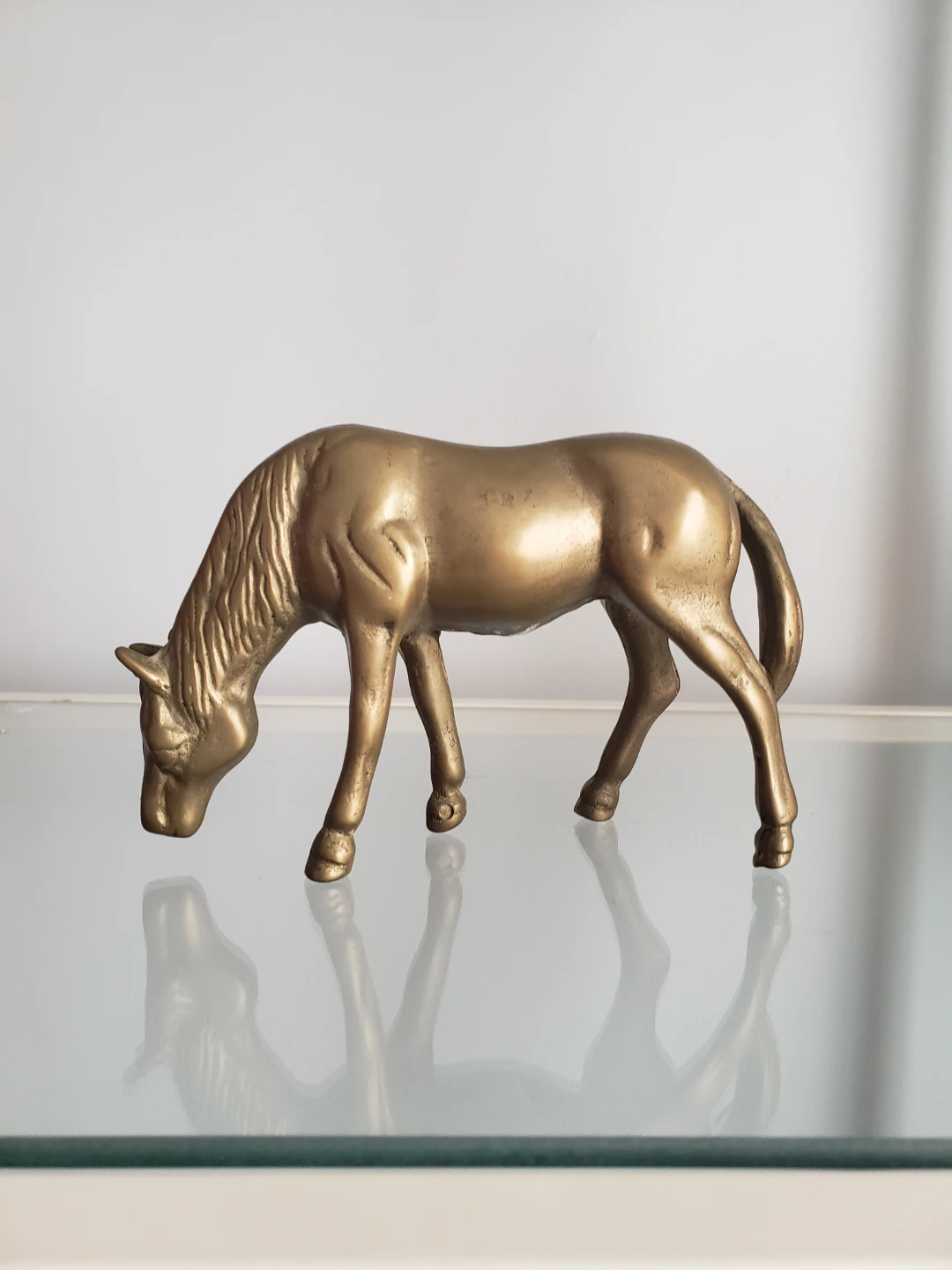 Brass Horse Figurine - photo 2