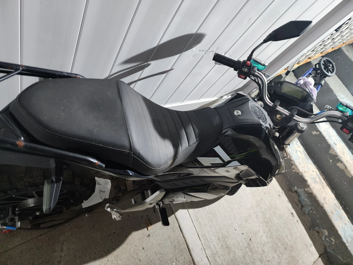 Black Electric Motorcycle/Scooter Z6 FL4 E-BIKE - photo 4