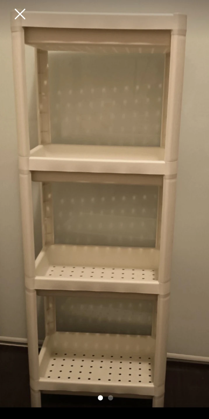 Plastic Shelf Unit