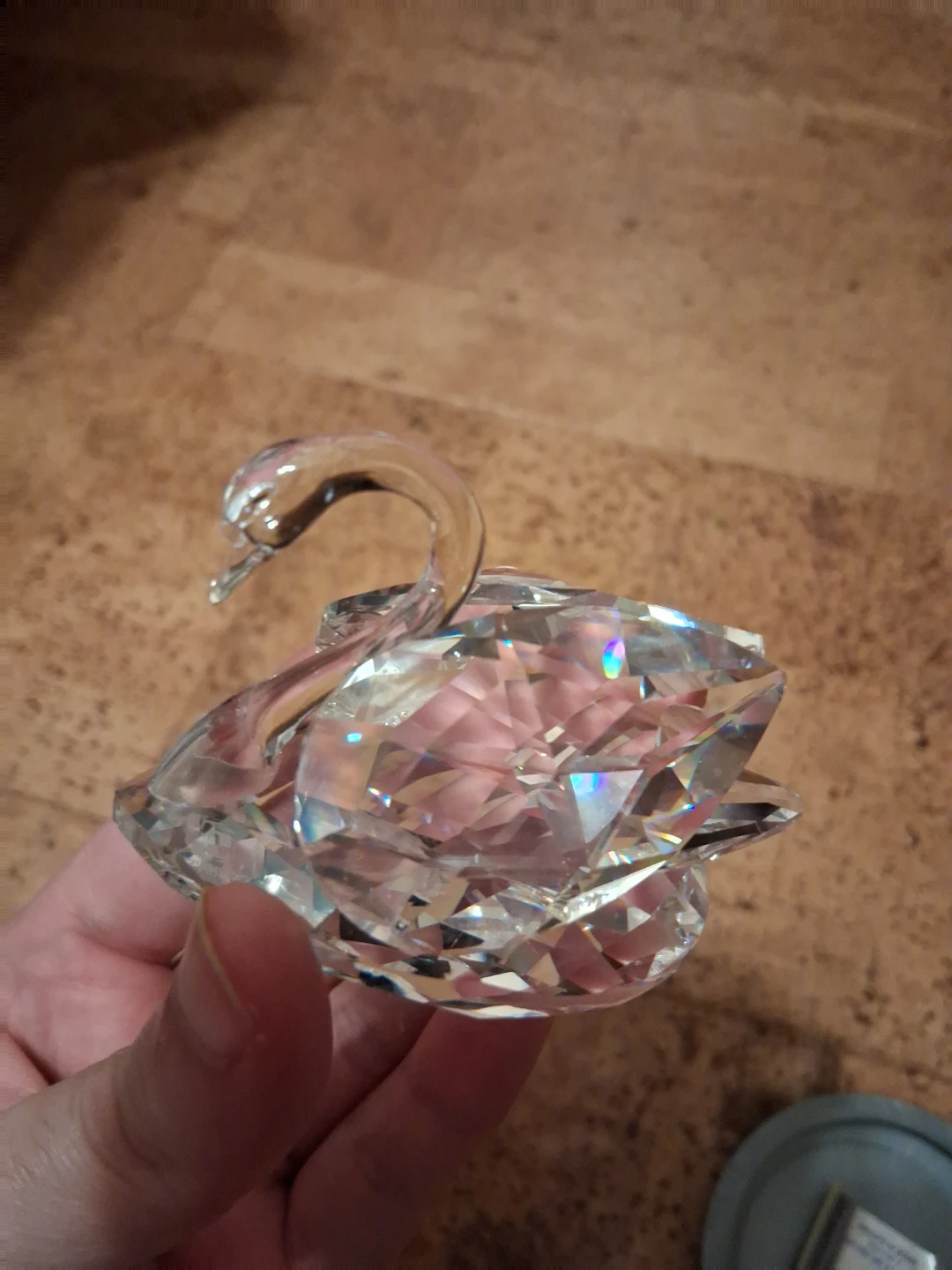 Swarovski Silver Crystal Swan Figurine - photo 3