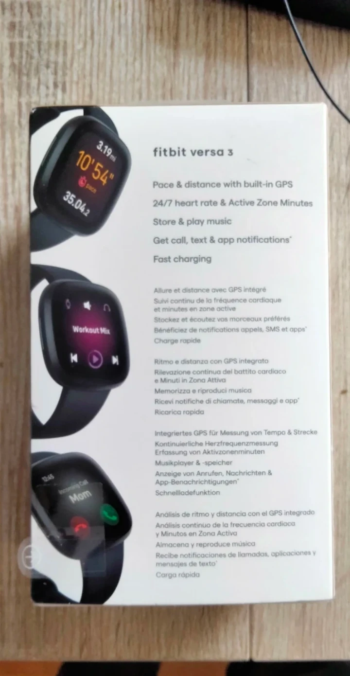 Fitbit Versa 3 Smartwatch + GPS - photo 5