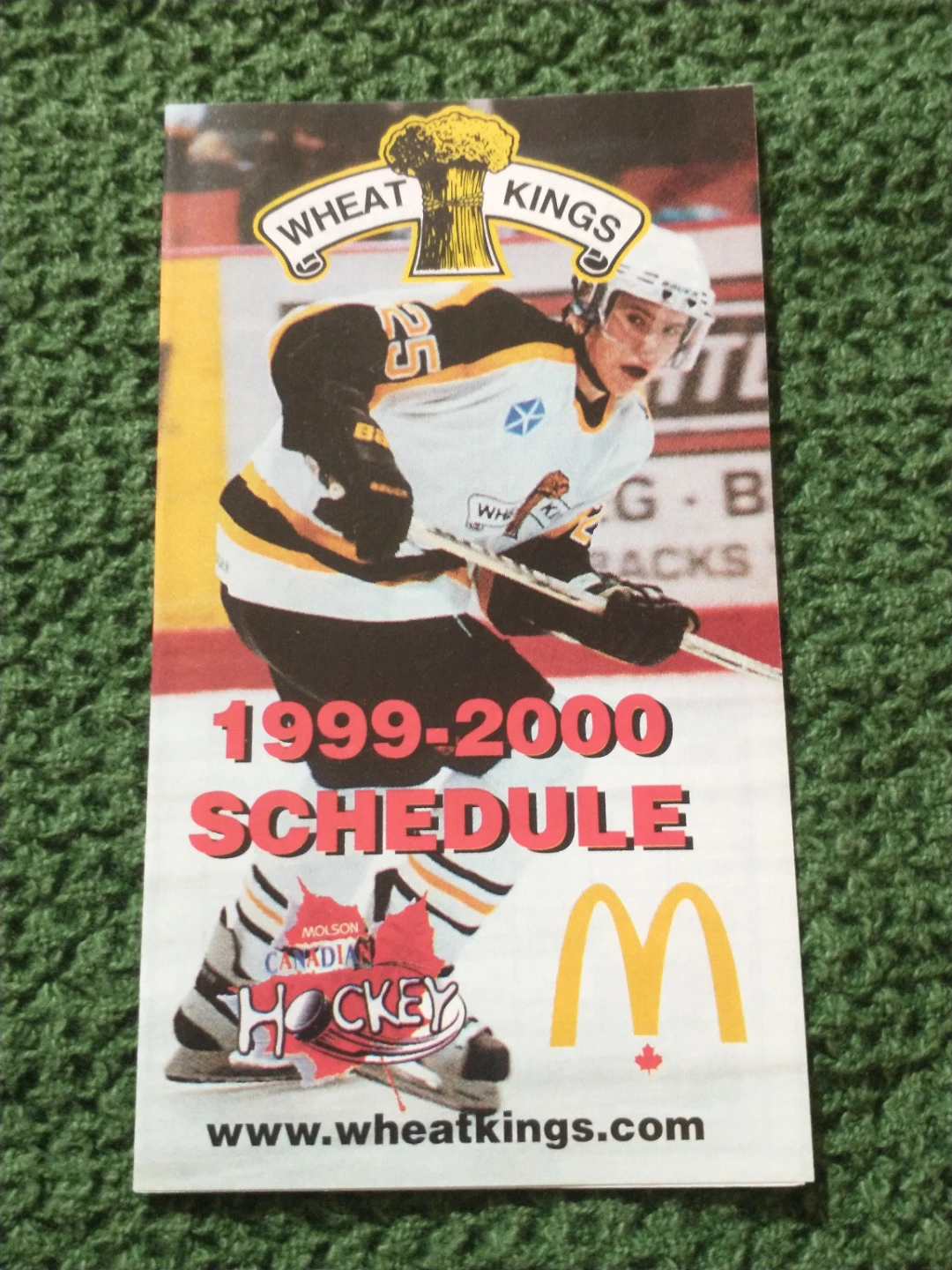 WHL Brandon Wheat Kings 1999-2000 Schedule