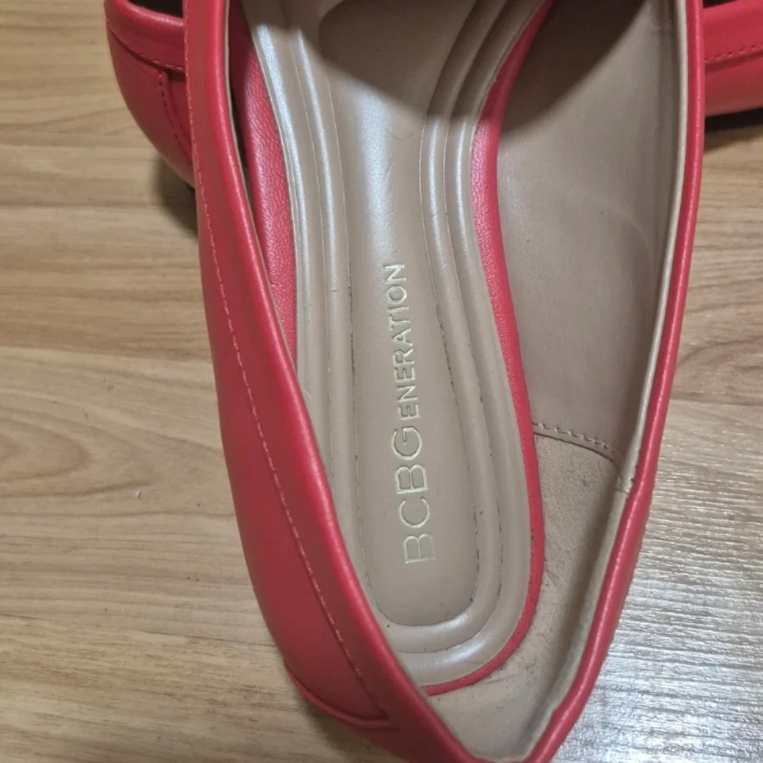 BCBG Red Loafers - Size 7 (fits small) - photo 3