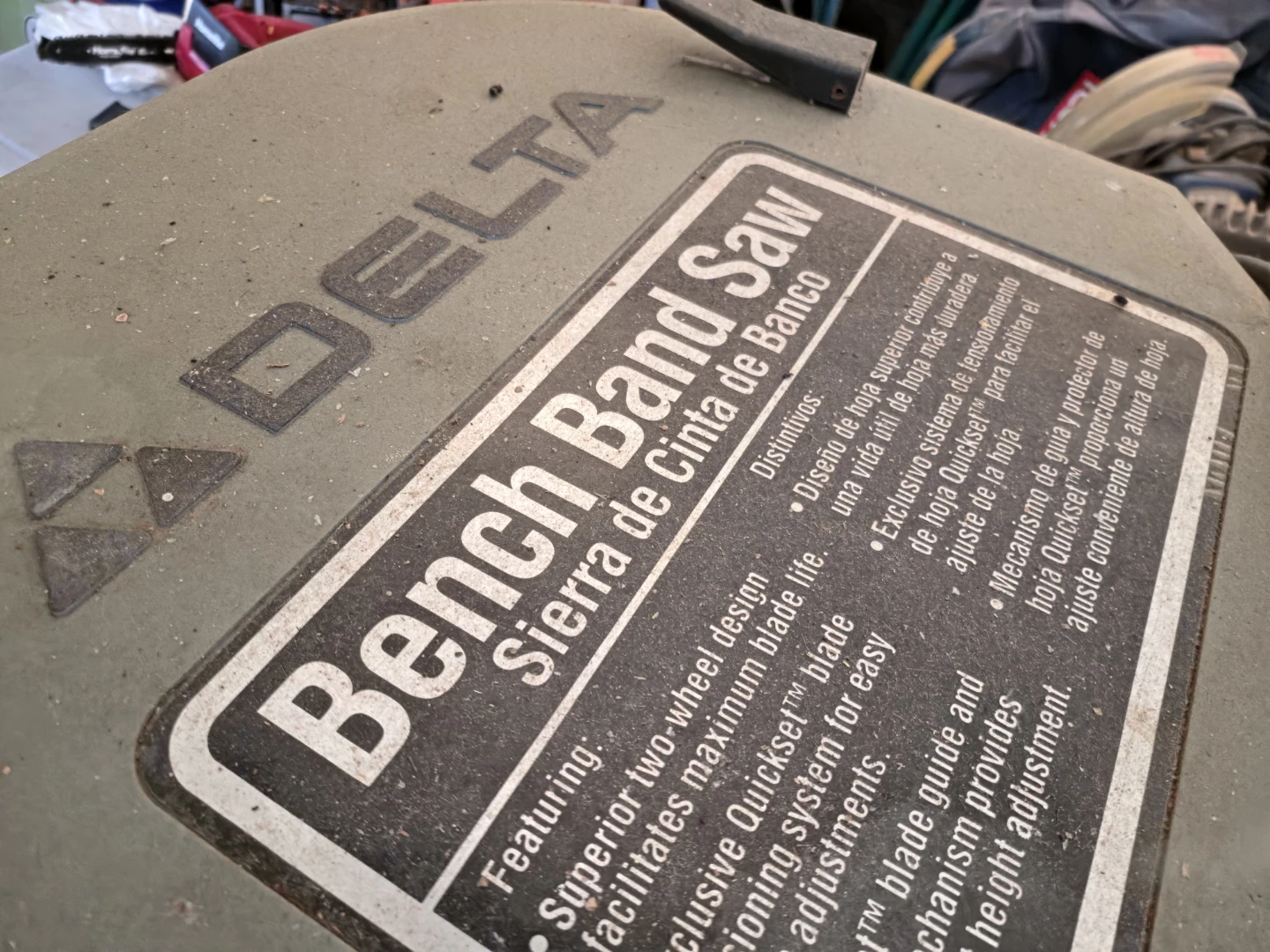 Delta Band Saw - photo 3