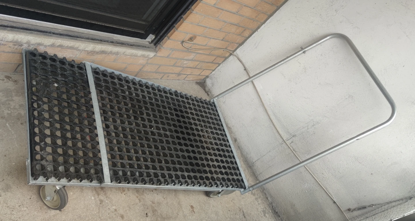 Platform Trolley with Handle