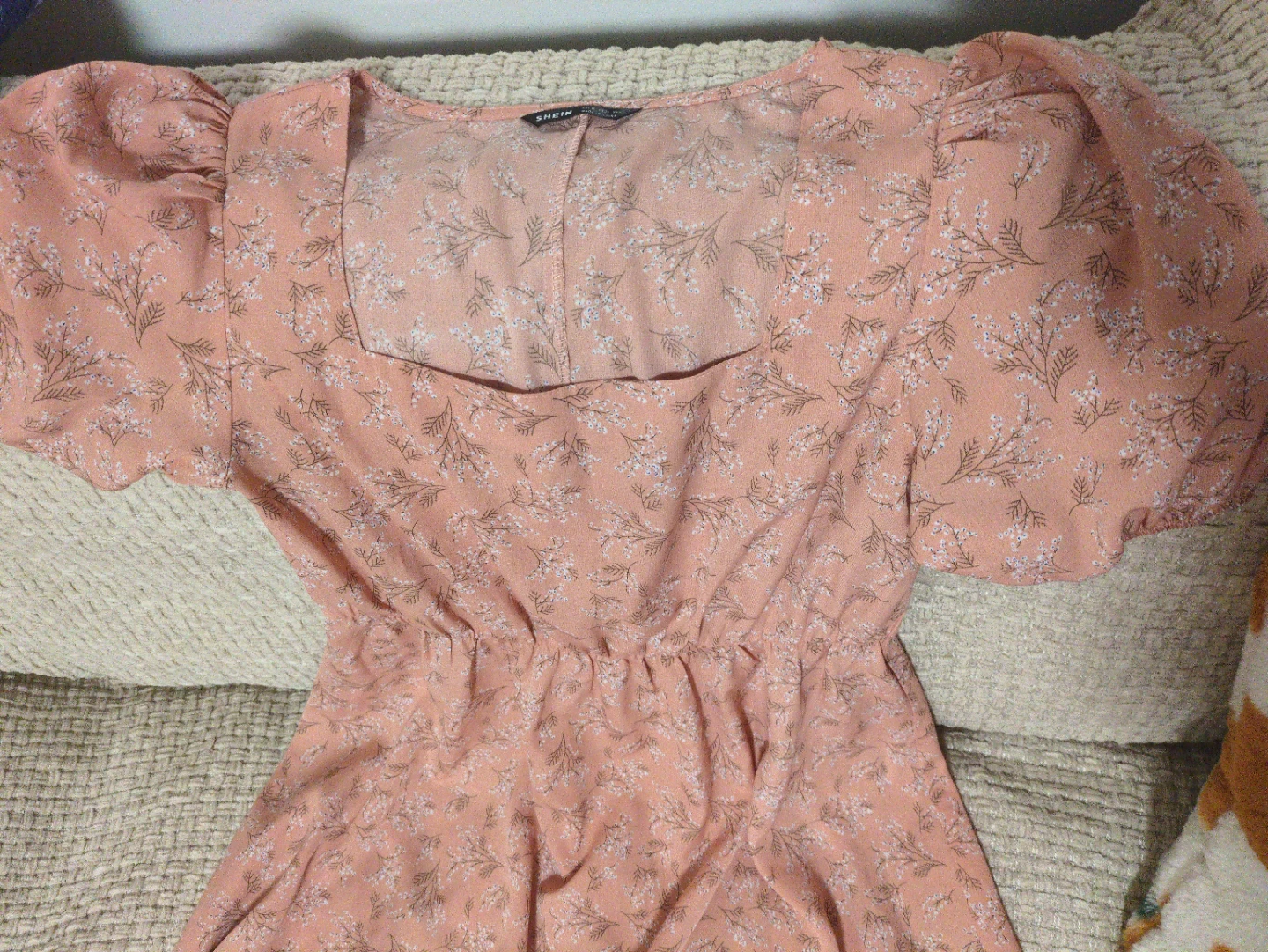 SHEIN floral print mini dress - photo 2