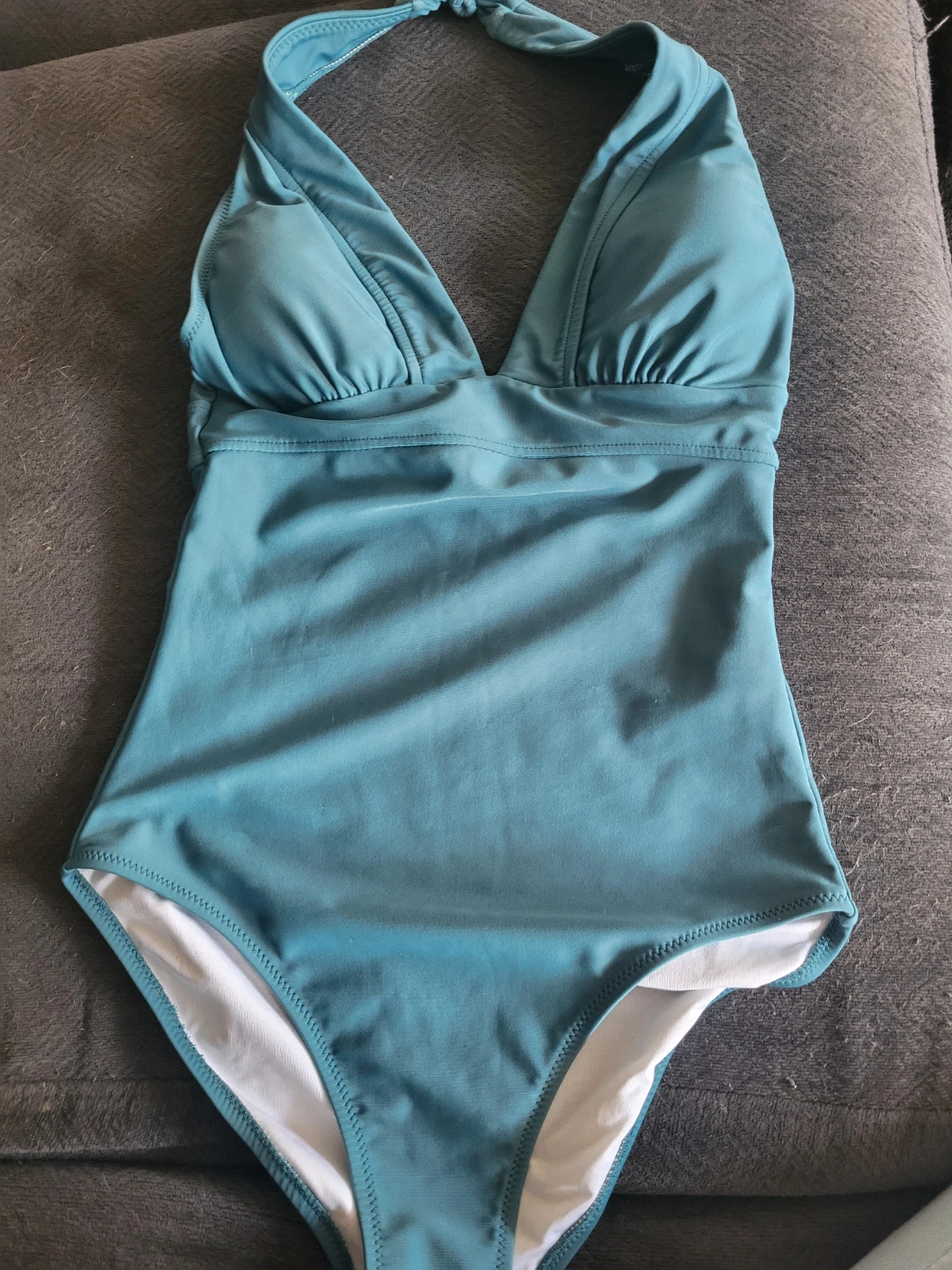 Halter Neck One Piece Swimsuit