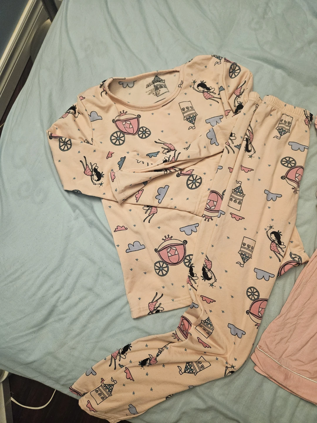 Kids thin fleece Pajama Set