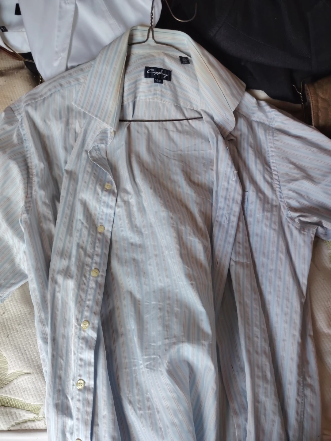 Hickey Freeman Striped Dress Shirt
