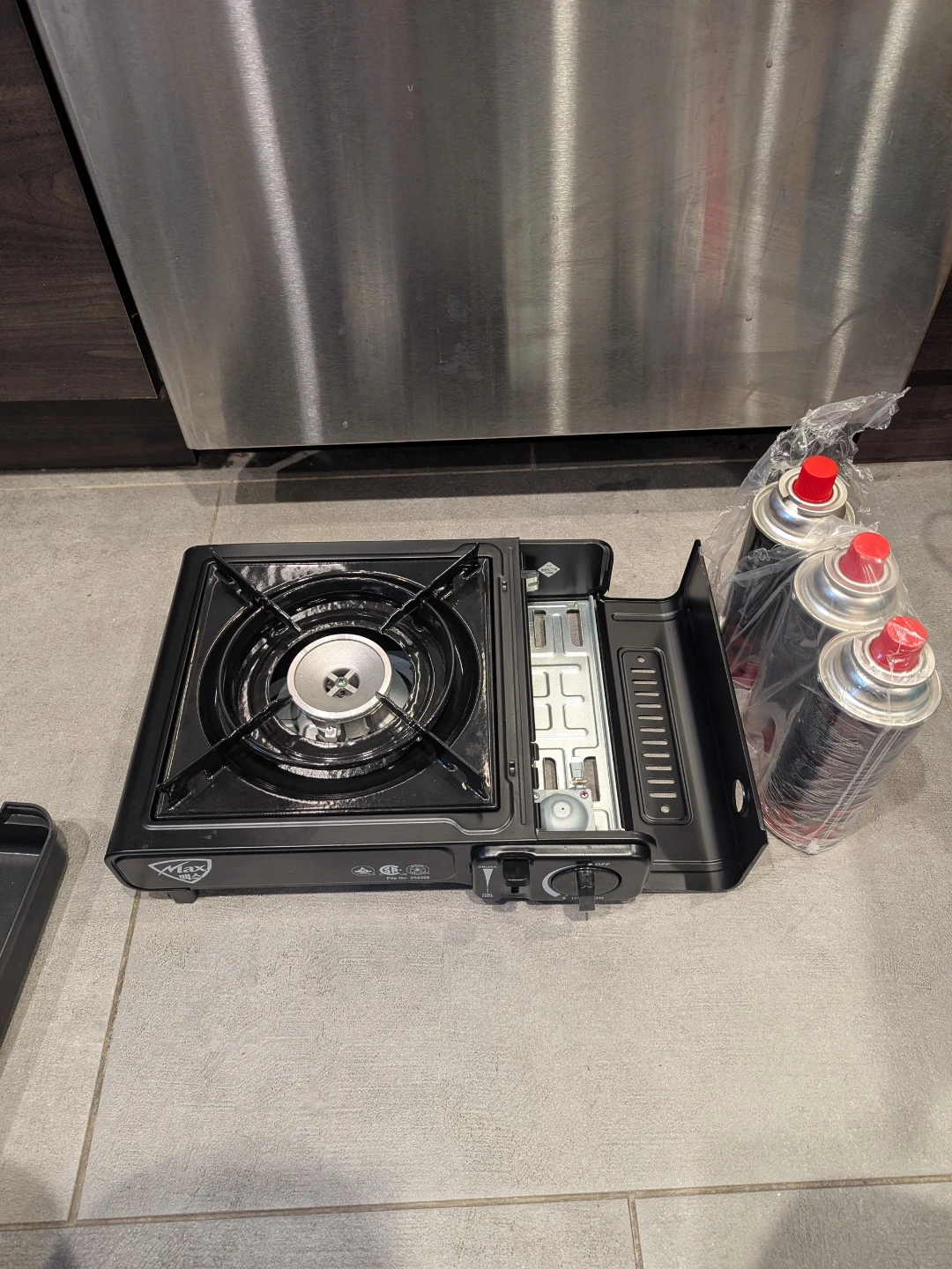 Portable gas cooker for hot pot, camping - photo 2