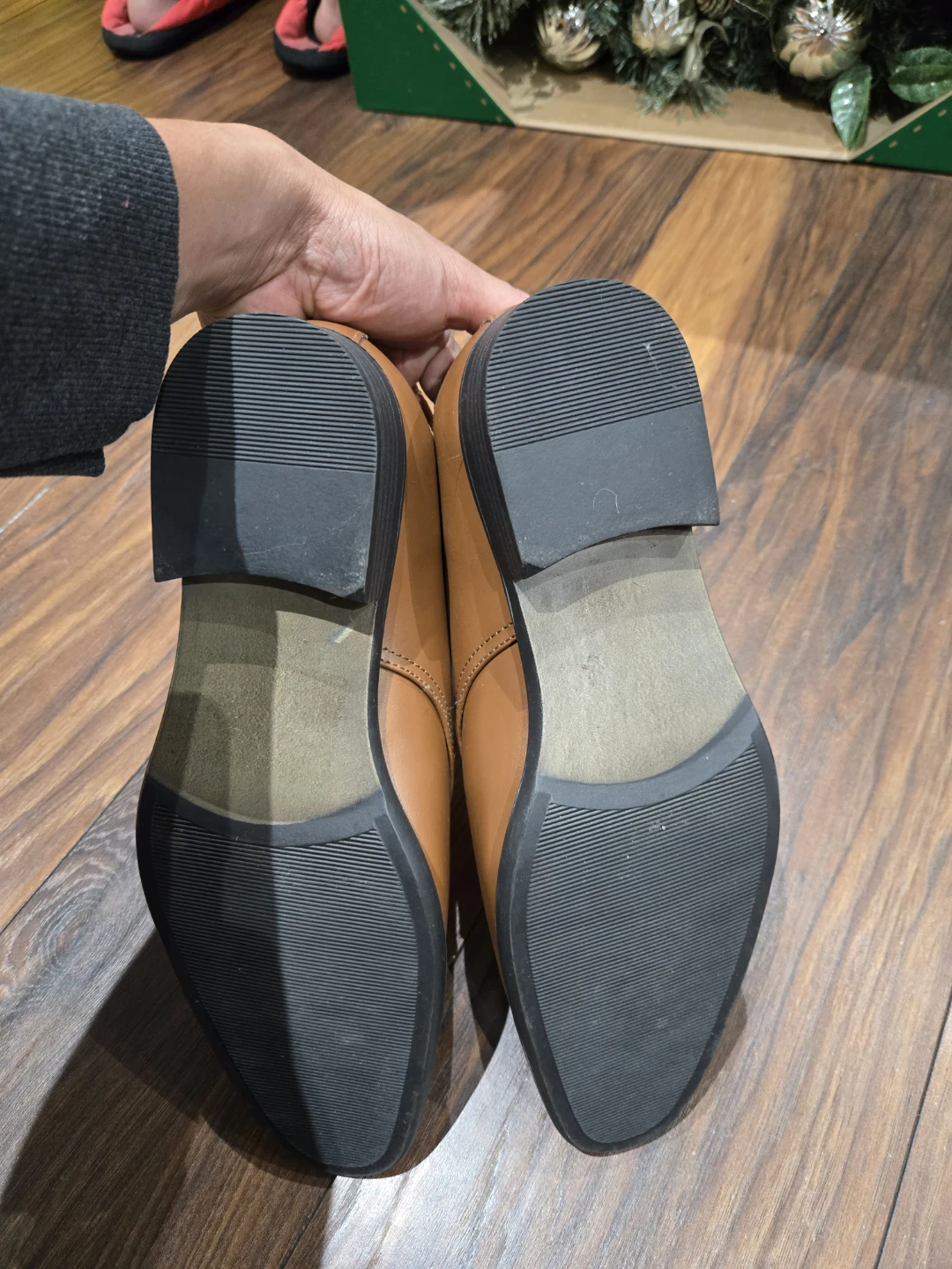Brown Leather Monk Strap Dress Shoes - photo 2
