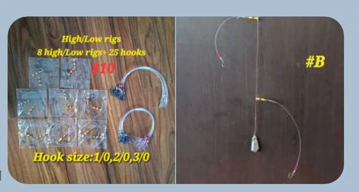 8 High/Low Rigs with 25 Hooks - photo 2