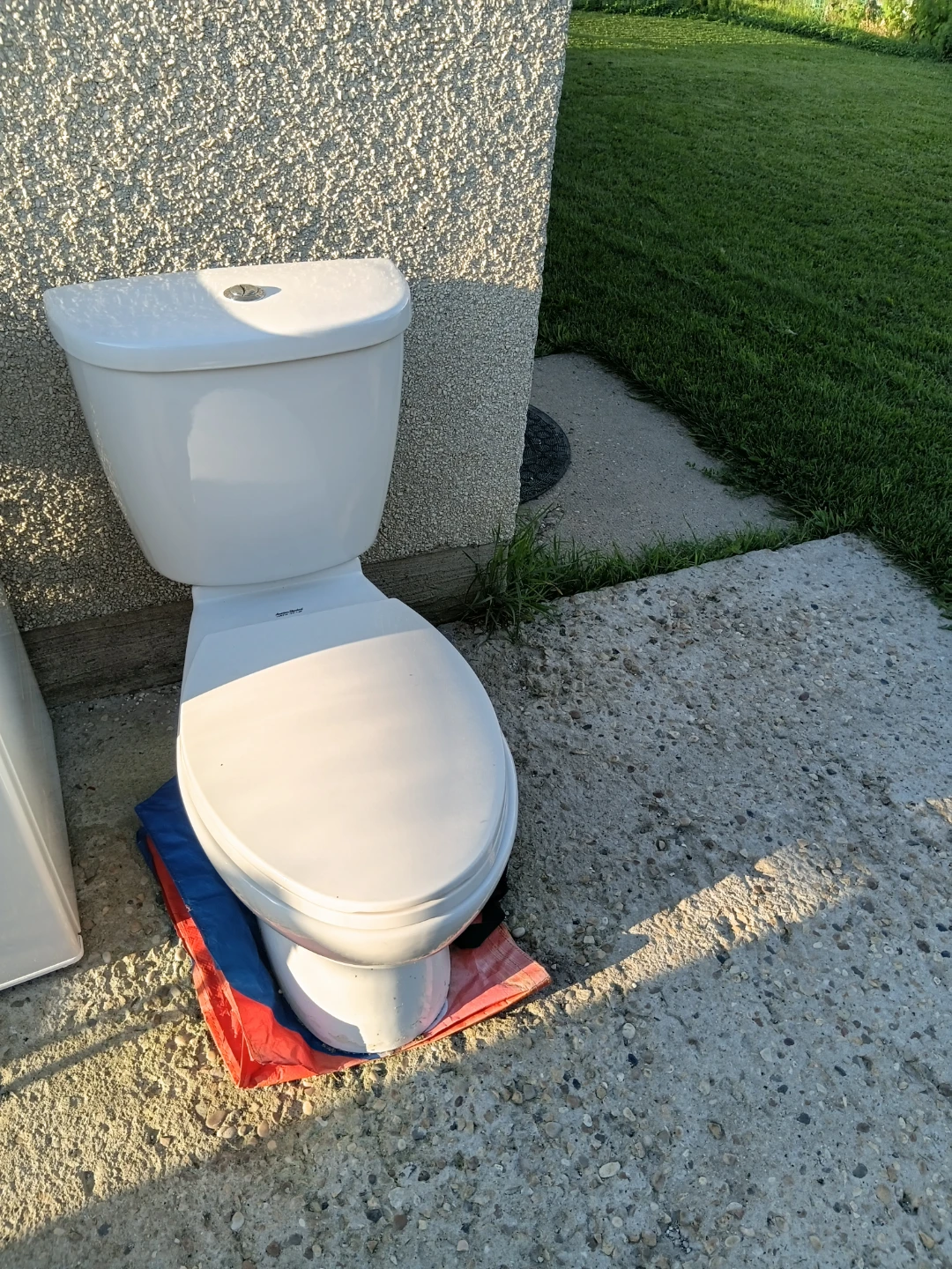 American Standard White Toilet Bowl