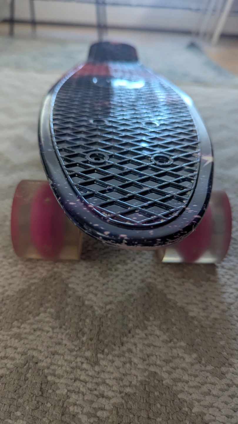 Galaxy Skateboard with Light-Up Wheels - photo 2