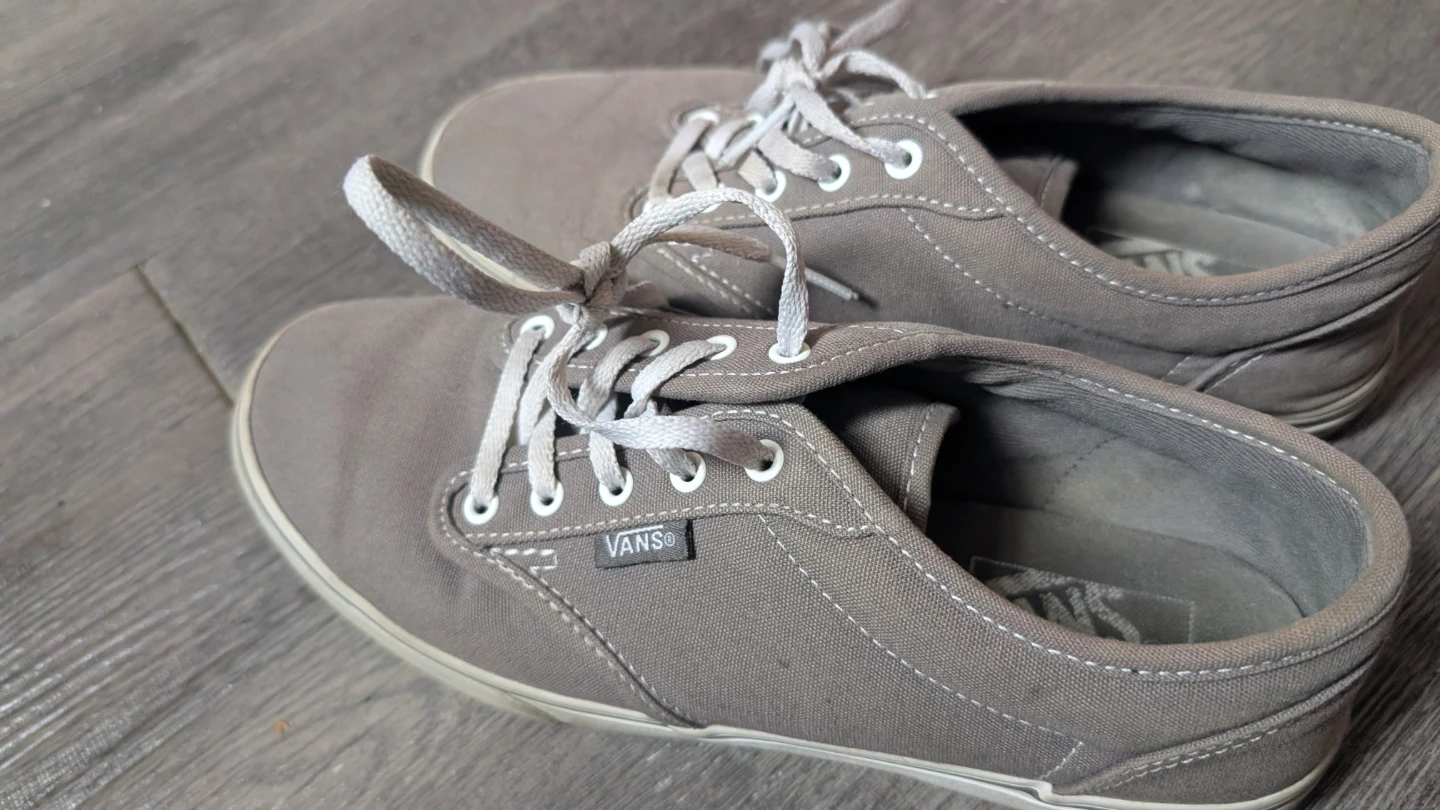 Vans Grey Canvas Sneakers - photo 2