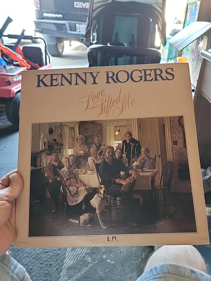 Kenny Rogers Love Lifted Me Vinyl Record