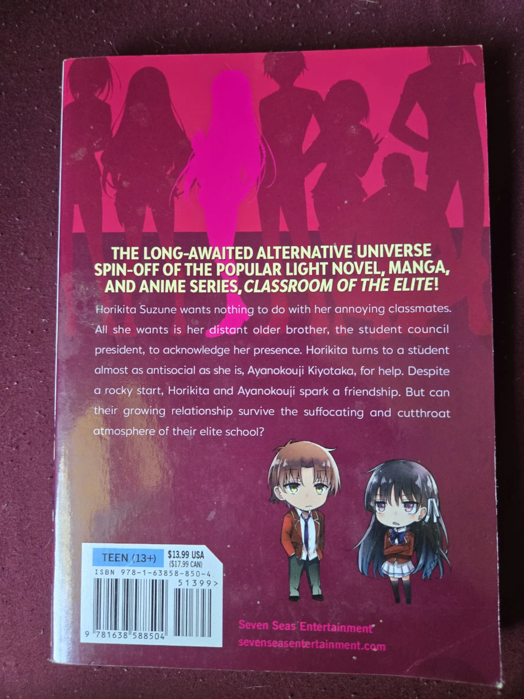 Classroom of the Elite: Horikita Manga Vol 1 - photo 2
