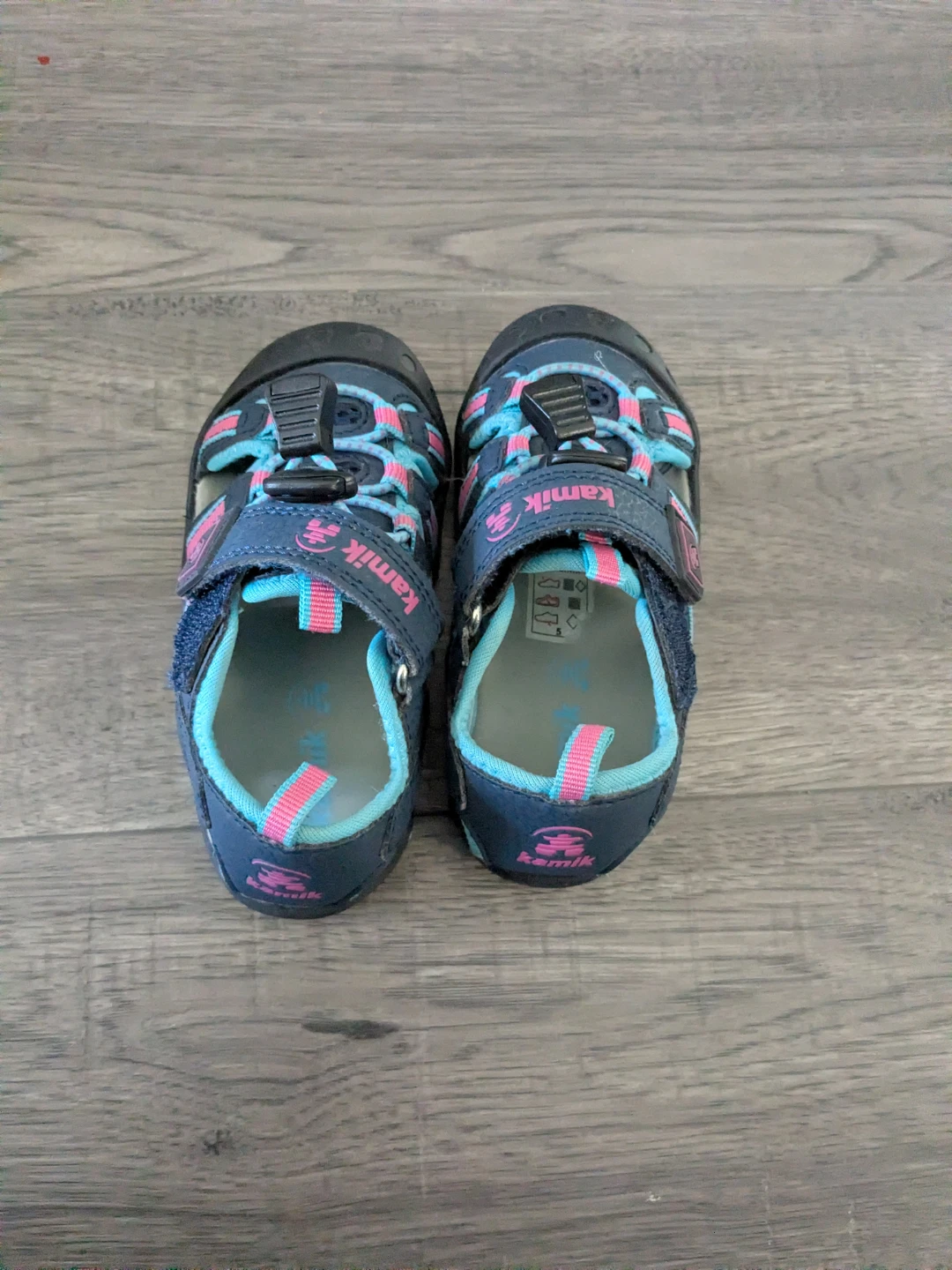 Kamik Kids Sandals Blue Pink Size 6 Toddler - photo 2
