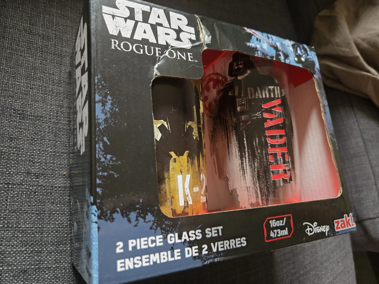 STAR WARS Rogue One 2pc Glass Set - photo 2