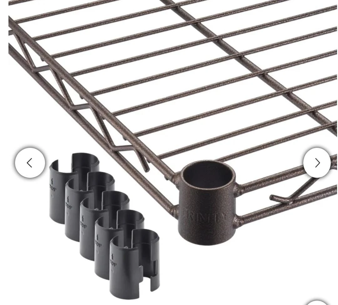 Trinity Wire Shelving Garment Rack - photo 3