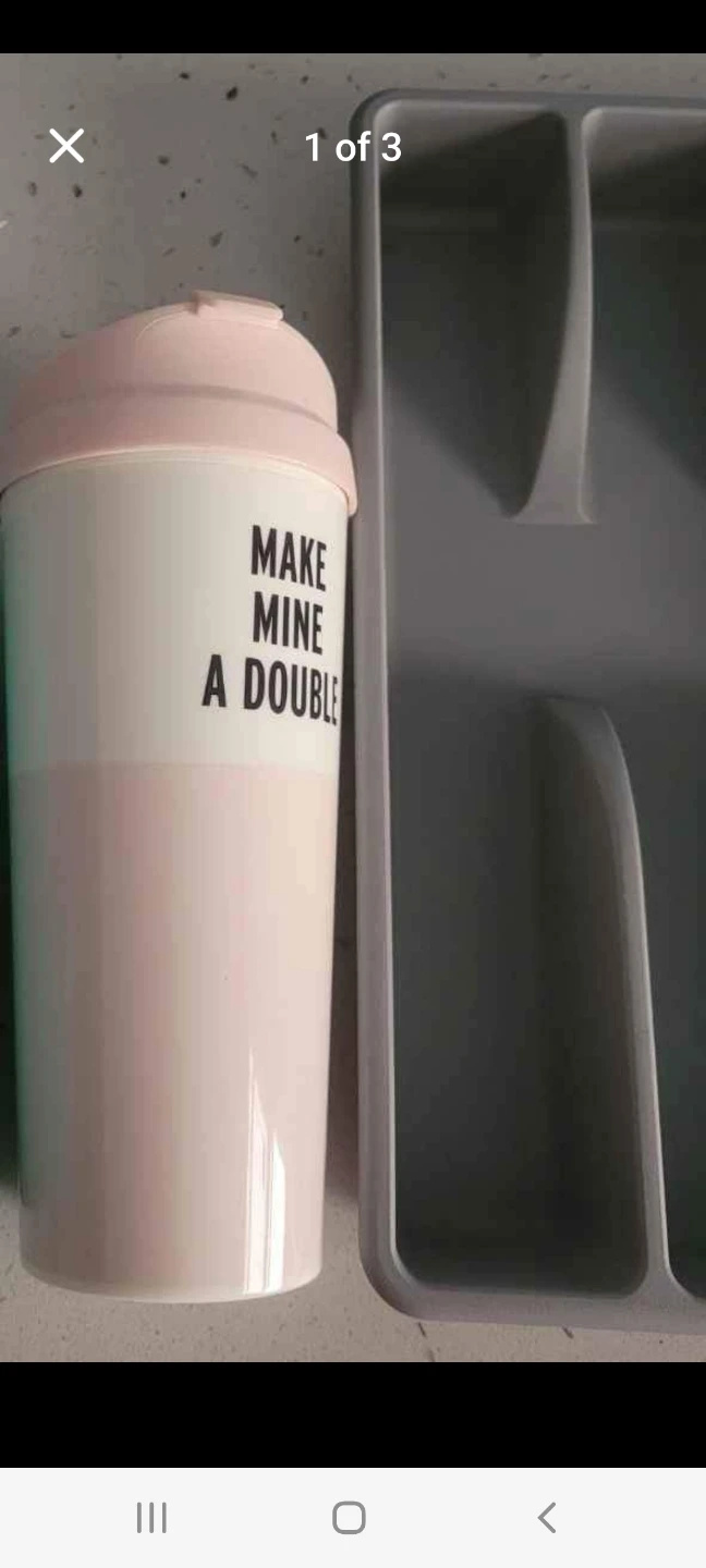 MAKE MINE A DOUBLE Tumbler