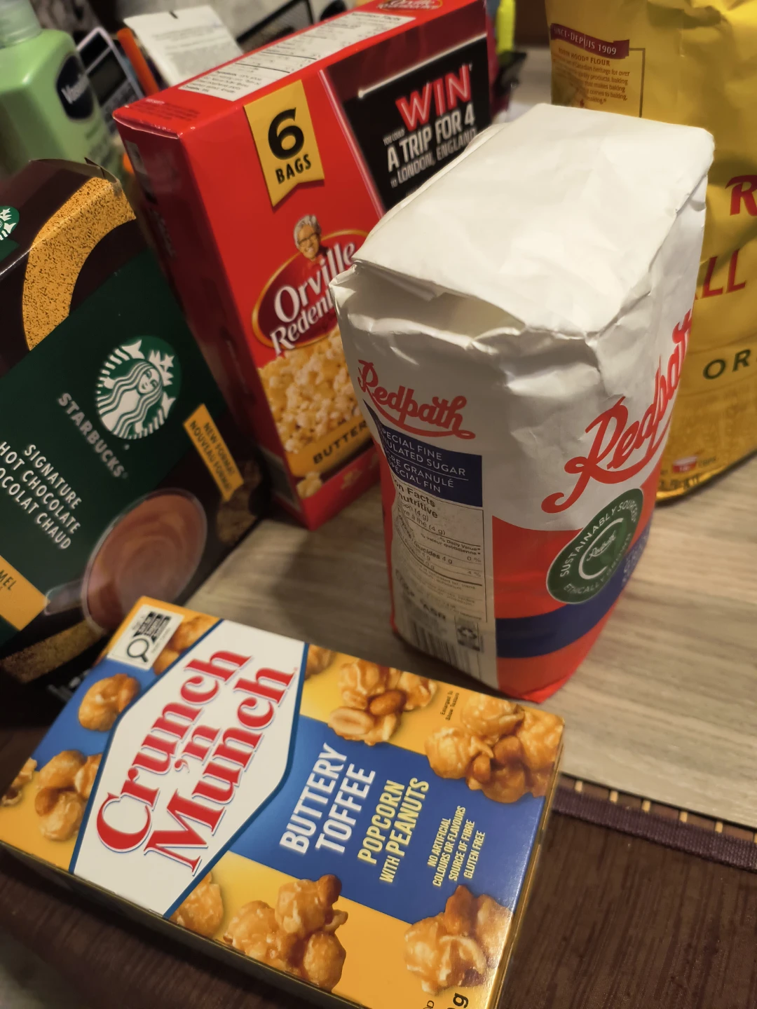 Flour sugar  and snacks  food - photo 2