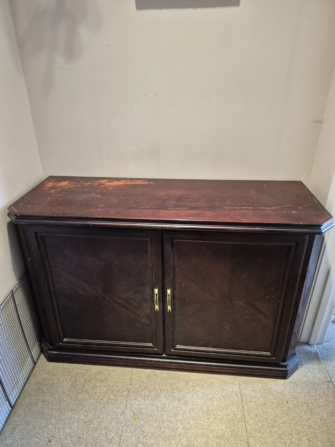 Wooden cabinet