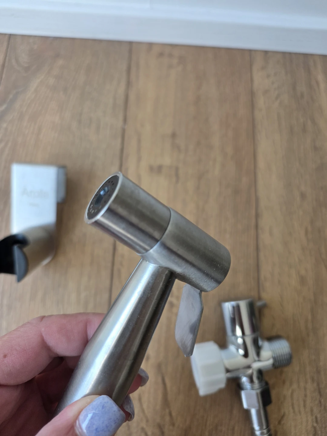 Bidet Sprayer Set - Brushed Nickel - photo 2