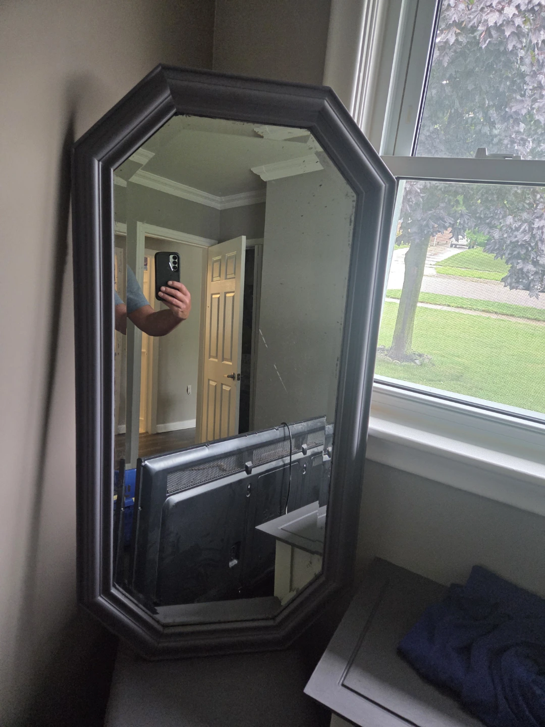 Octagonal Wall Mirror
