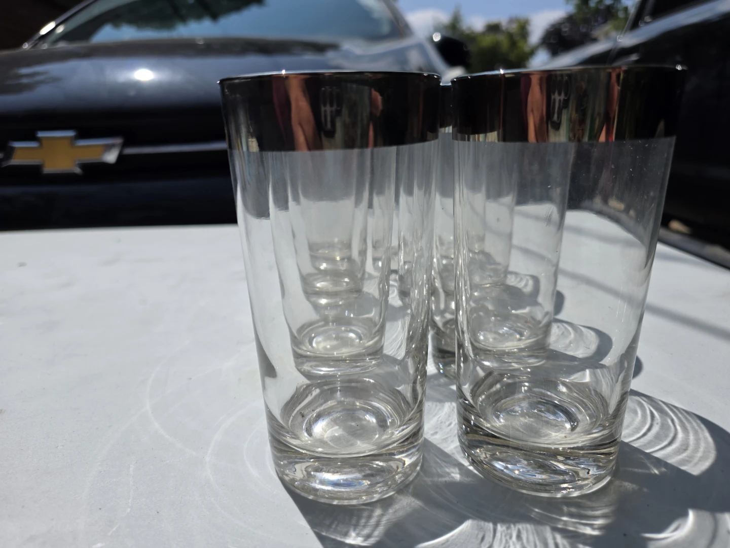Set of 8 Vintage Dorothy Thorpe Highball Tumbler Glasses - photo 2