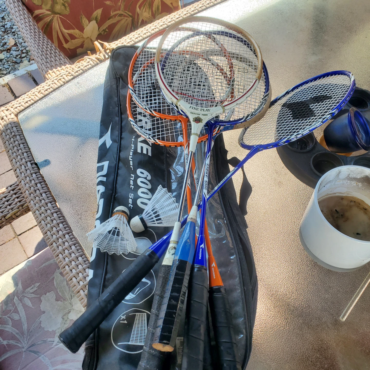 Strike 6000 4-Player Badminton Net Set - photo 2