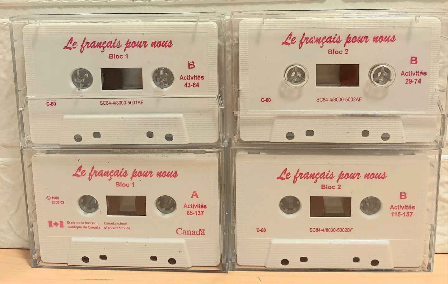 📼Le français pour nous Cassette Set📼