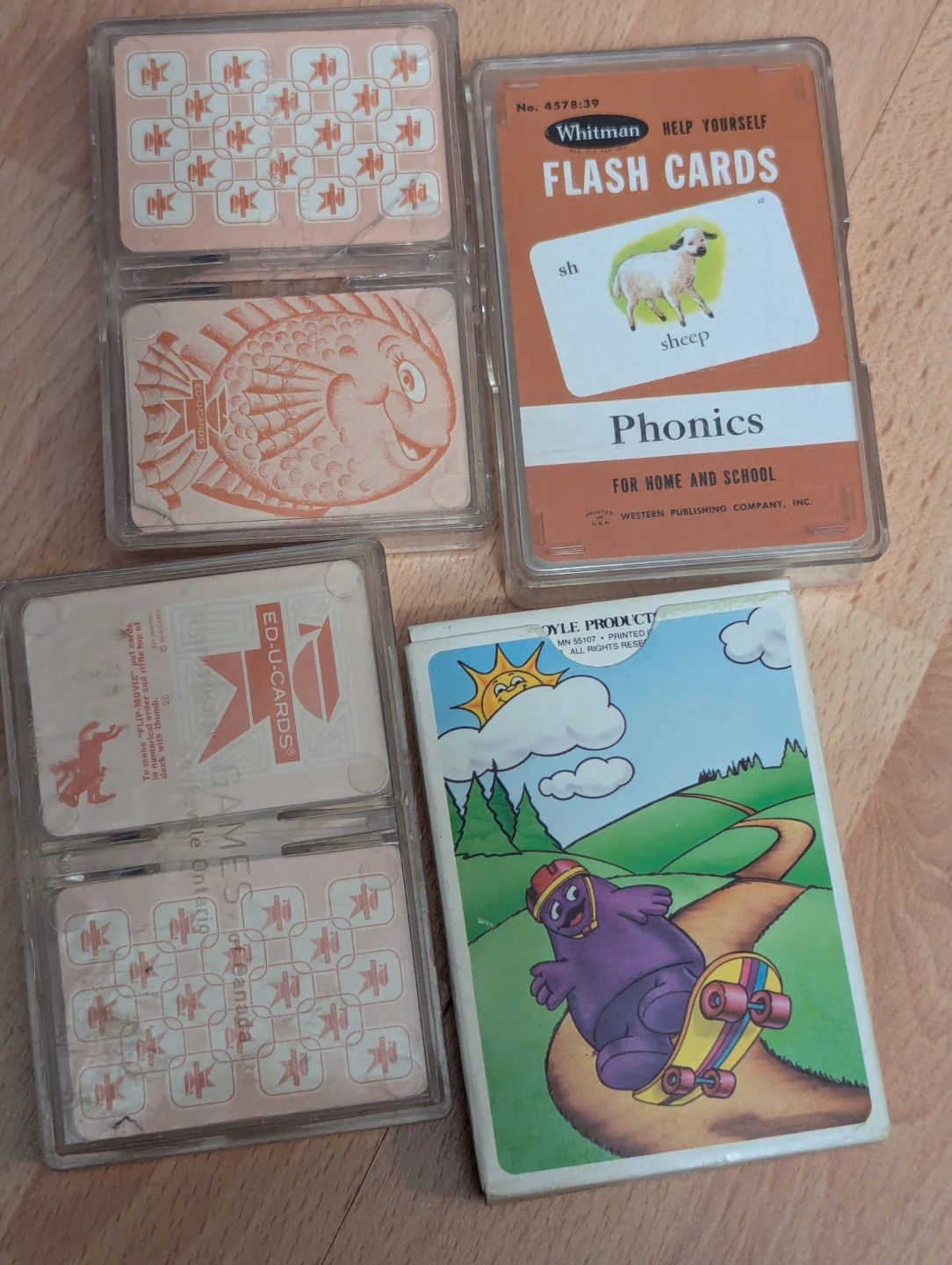 SHOOT ME AN OFFER: Various vintage card games and flash cards - photo 2