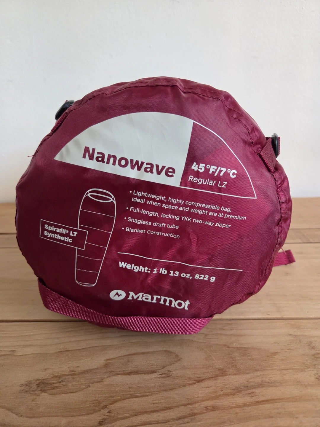 New Marmot Nanowave 45°F / 7°C Synthetic Sleeping Bag - photo 2