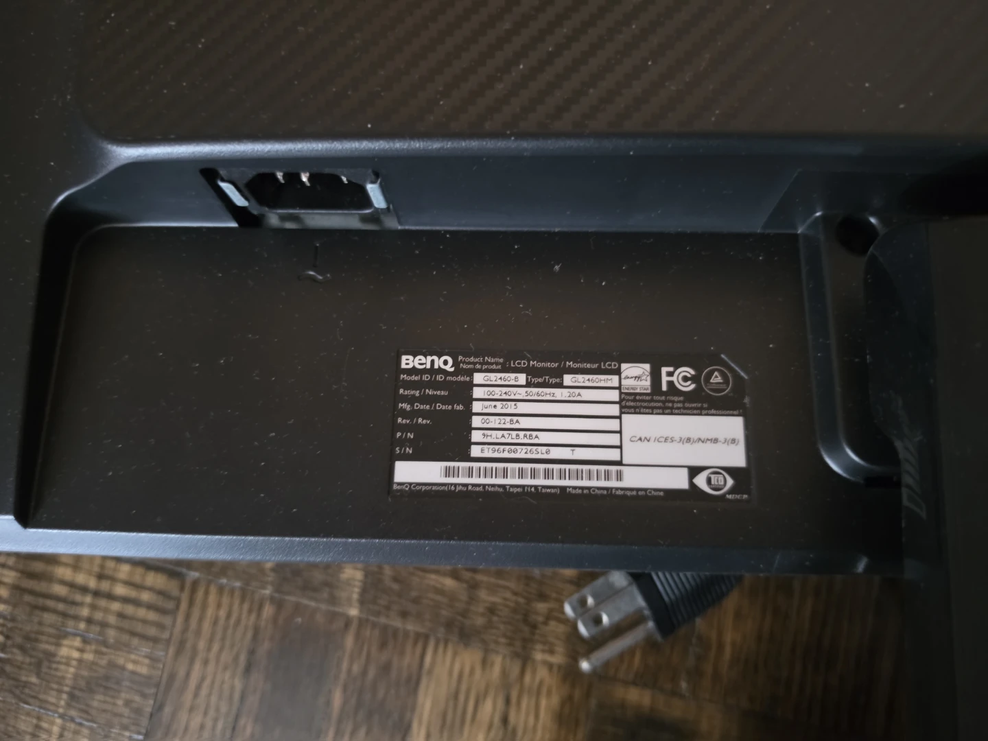 BenQ GL2460-B 24-inch Monitor with HDMI and VGA Audio Ports - photo 2