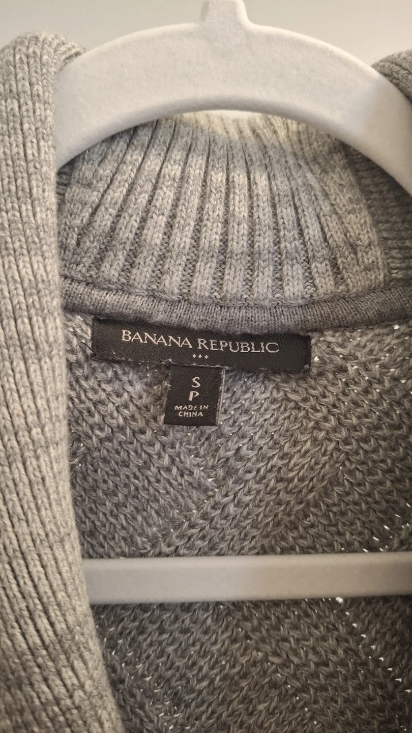 Banana Republic Grey Knit Cardigan - photo 3