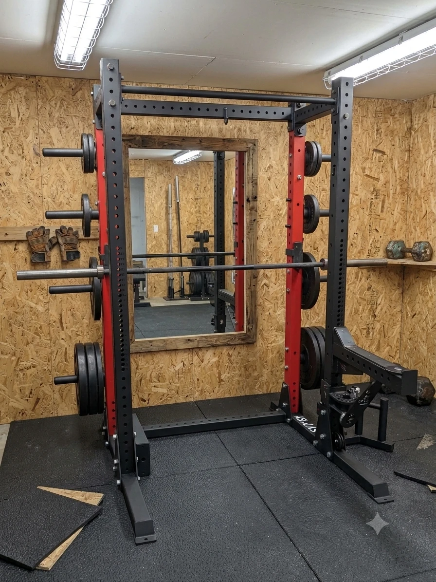Titan X3 Frankenstein Half Rack  3x3 5/8