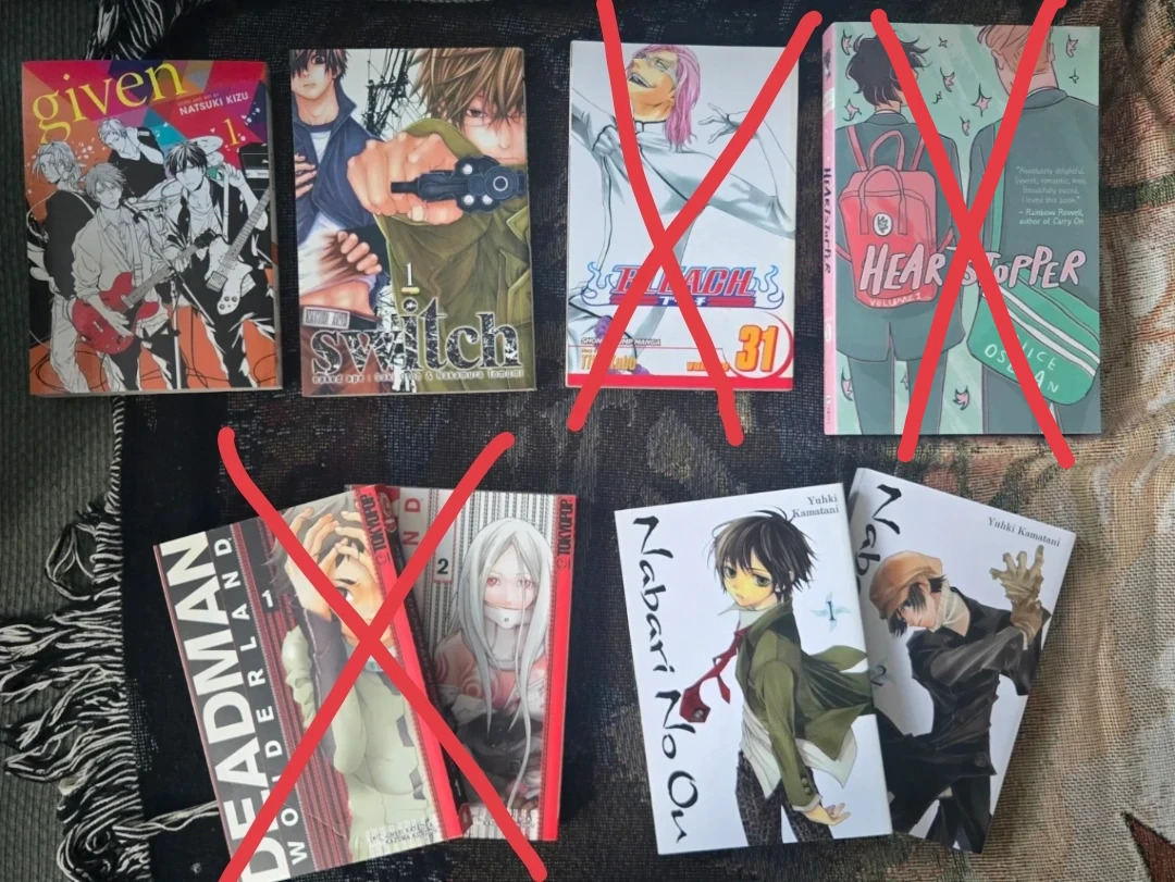 Various Manga Volumes For Sale