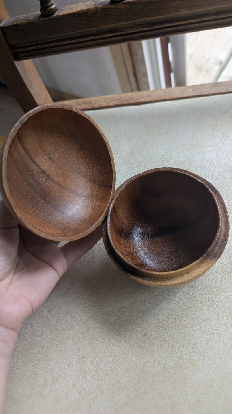 Wooden Apple Trinket Box - photo 2
