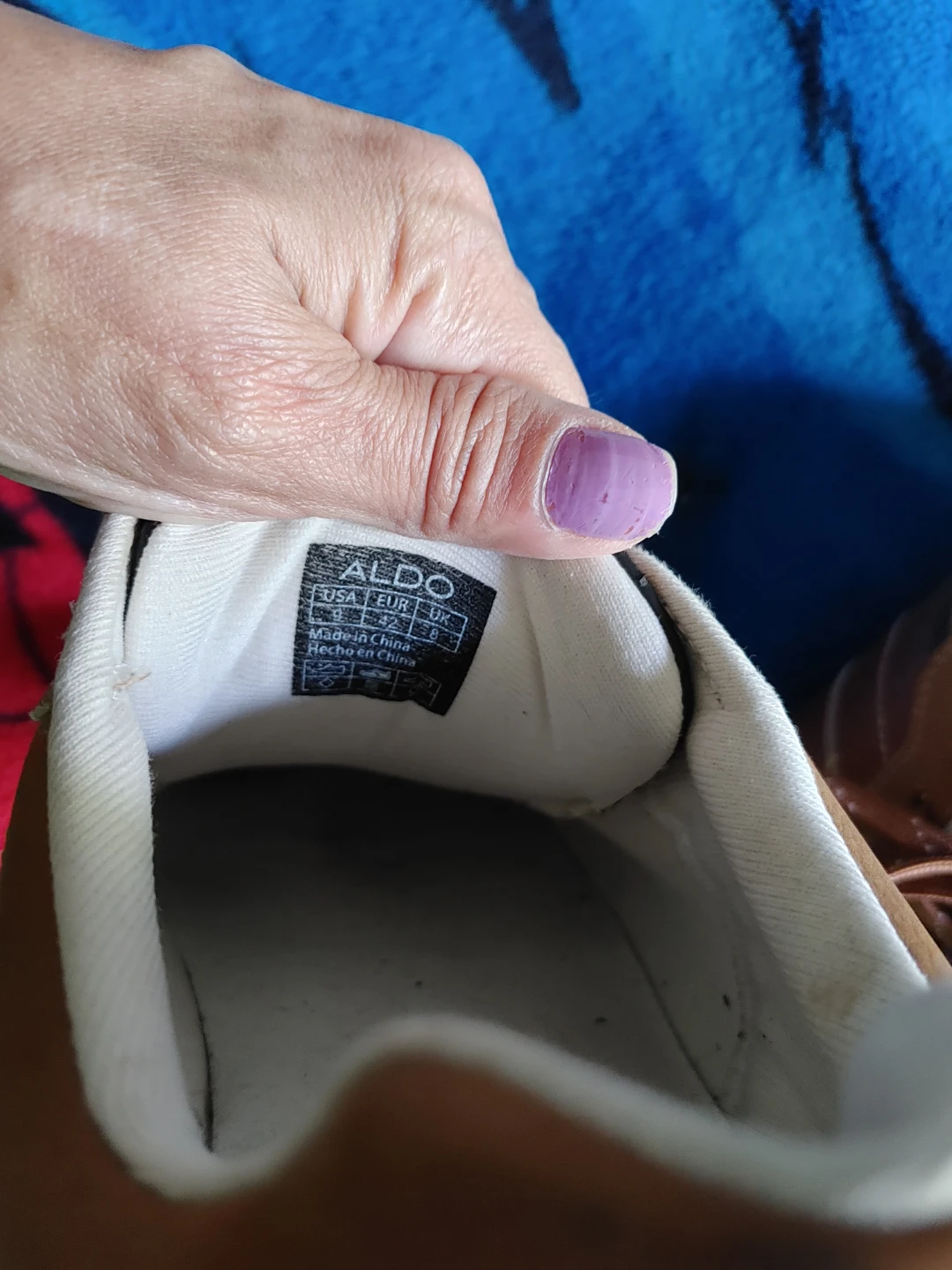 Aldo Brown Leather Sneakers - photo 2