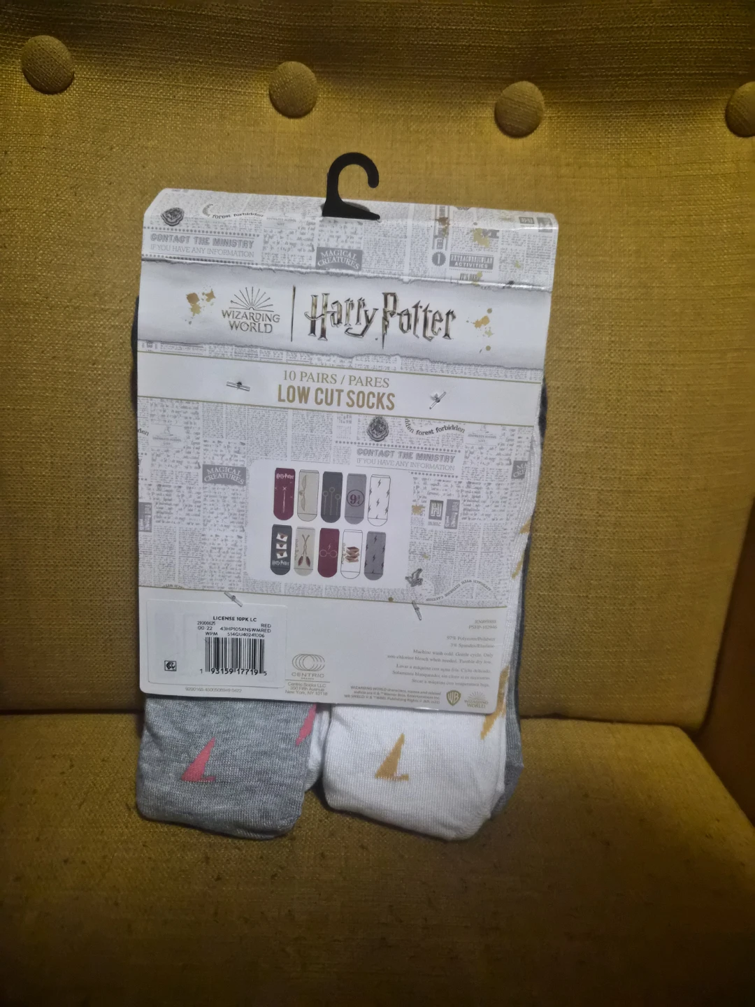 Harry Potter Low Cut Socks - 10 Pairs - photo 2